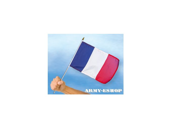 Vlaječka - praporek Francie 30 x 45 cm