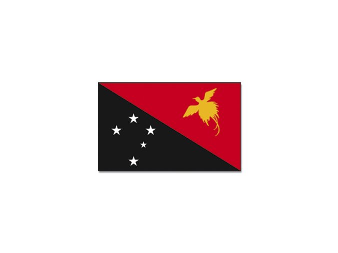 Vlajka Papua-Nová Guinea o velikosti 90 x 150 cm