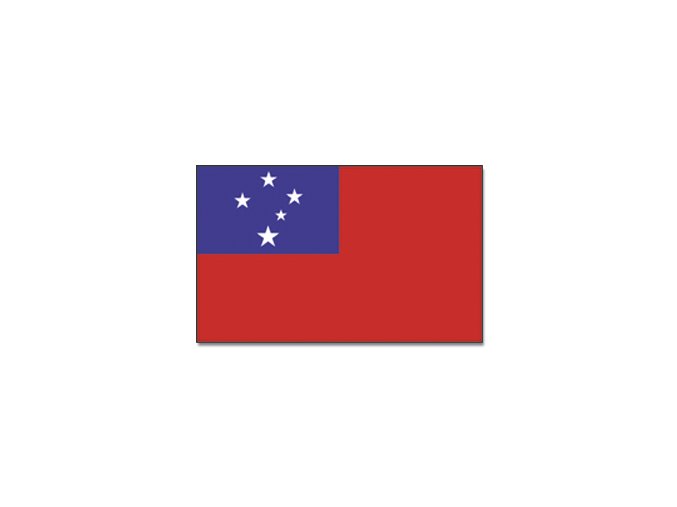 Vlajka Samoa o velikosti 90 x 150 cm