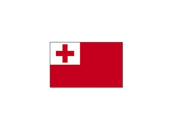Vlajka Tonga o velikosti 90 x 150 cm
