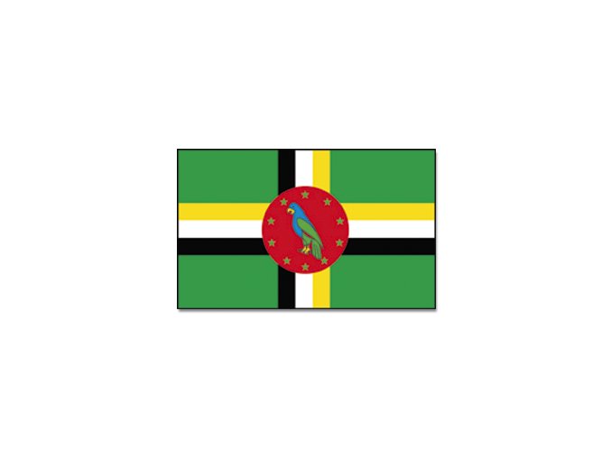 Vlajka Dominika o velikosti 90 x 150 cm