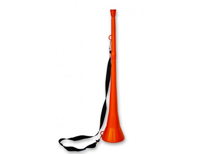 Vuvuzela originál oranžová - popruh zdarma
