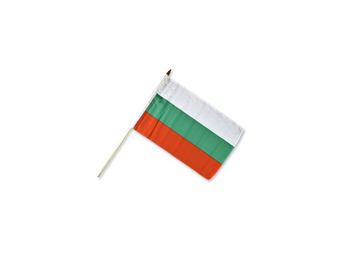 82028 Stockflagge Bulgarien 30x45 0125