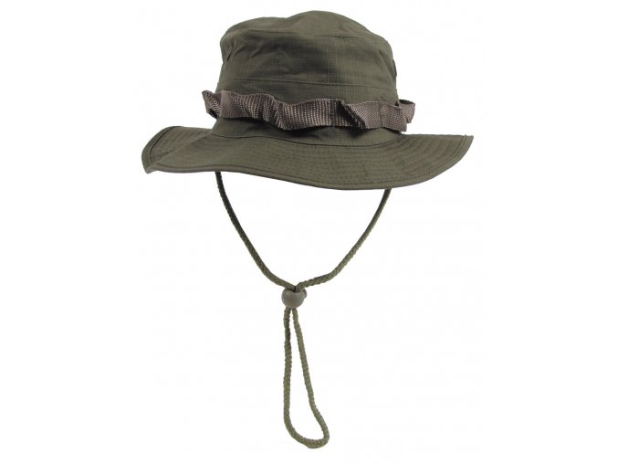 US GI Klobouk do džungle (GI Boonie) khaki Rip Stop