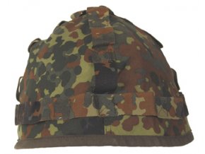 BW návlek na helmu Flecktarn