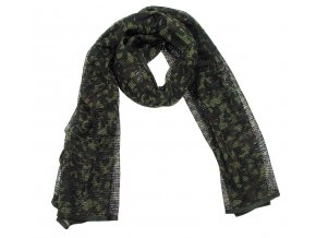 Síťovaná šála BARAKUDA flecktarn 190 cm x 90 cm