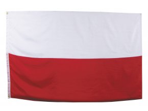 Vlajka Polsko o velikosti 90 x 150 cm AKCE