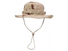 US GI Klobouk do džungle (GI Boonie) desert - 3 barvy Rip Stop
