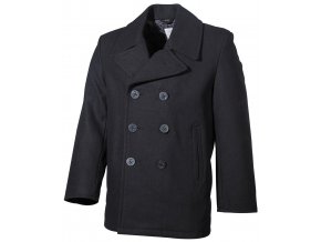 US námořní kabát PEA COAT černý