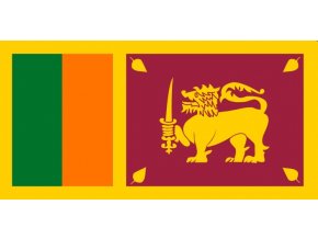 Vlajka Srí Lanka o velikosti 90 x 150 cm