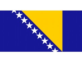 Vlajka Bosny a Hercegoviny o velikosti 90 x 150 cm