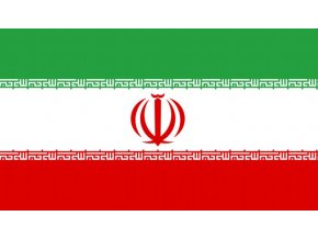 Vlajka Iránu o velikosti 90 x 150 cm