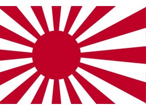 Vlajka Japonská válečná o velikosti 90 x 150 cm