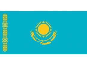 Vlajka Kazachstánu o velikosti 90 x 150 cm