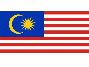 Vlajka Malajsie o velikosti 90 x 150 cm