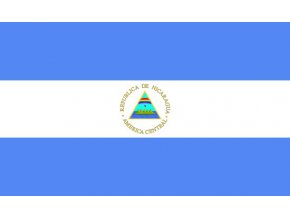 Vlajka Nikaragui o velikosti 90 x 150 cm