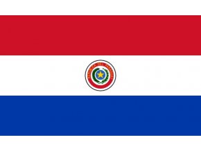 Vlajka Paraguay o velikosti 90 x 150 cm