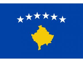 Vlajka Kosova o velikosti 90 x 150 cm