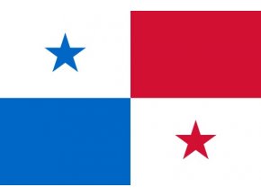 Vlajka Panamy o velikosti 90 x 150 cm