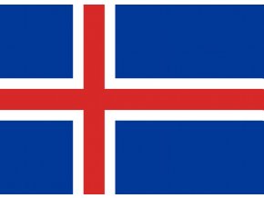 Vlajka Island o velikosti 90 x 150 cm