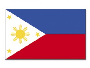 Vlajka Filipíny o velikosti 90 x 150 cm
