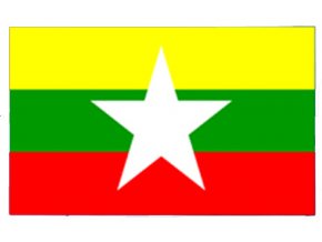 Vlajka Myanmar (Barma) o velikosti 90 x 150 cm