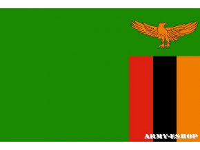 Vlajka Zambie o velikosti 90 x 150 cm