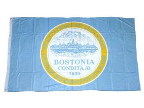 Vlajka Boston o velikosti 90 x 150 cm