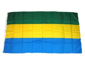 Vlajka Gabonu o velikosti 90 x 150 cm