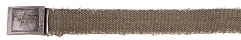 Opasek PT5 38mm s patinovanou sponou sepraný oliv