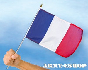 Vlaječka - praporek Francie 30 x 45 cm