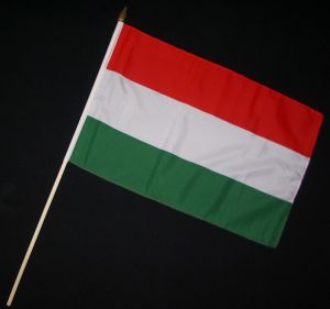 Vlaječka - praporek Maďarsko 30 x 45 cm