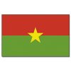 Vlajka Burkina Faso o velikosti 90 x 150 cm