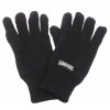 Pletené rukavice Thinsulate černé