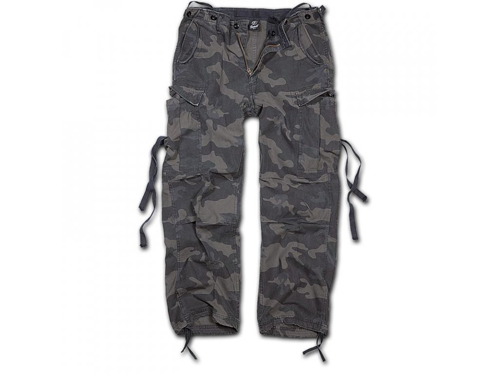 Kalhoty Brandit M65 Vintage Darkcamo