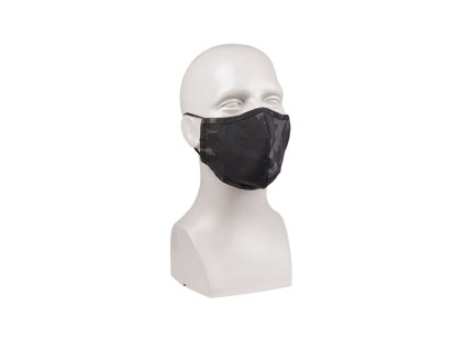 Ustni rouska MIL TEC WIDE SHAPE RS MultitarnBlack 1