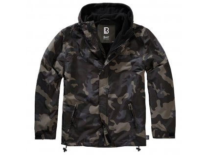 vetrovka darkcamo brandit windbreaker frontzip