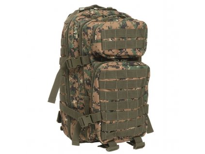 Batoh MIL-TEC US Assault Pack SM 20l Digital Woodland