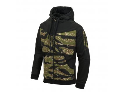 Mikina Helikon Tex® Rogue Hoodie cerná Tiger Stripe