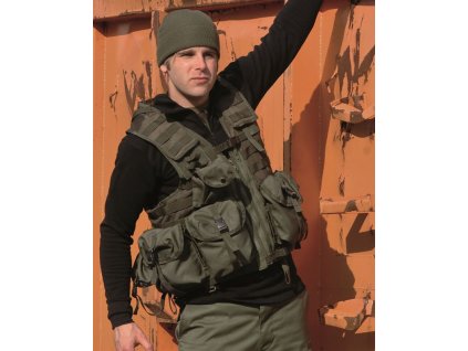 Taktická vesta Modular system 8 kapes Olive