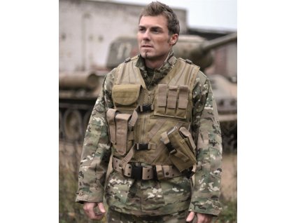 Taktická vesta MIL-TEC USMC Coyote