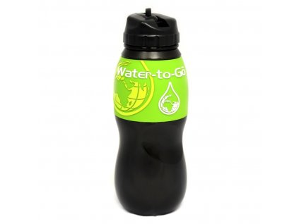 filtracni lahev water go 75 red zelena