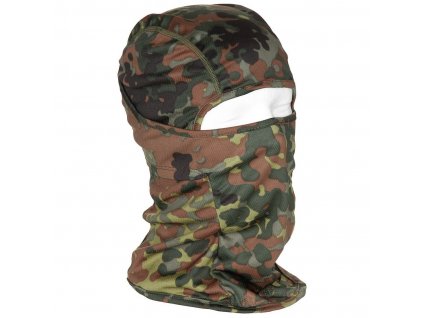 Kukla Max Fuchs Mission Balaclava jednootvorová flecktarn