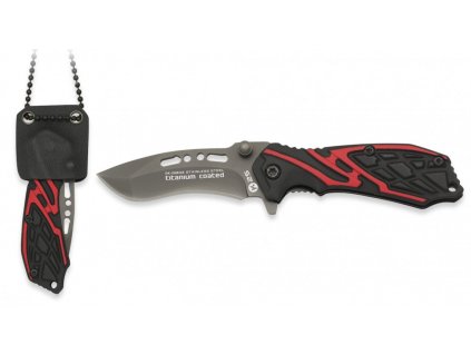 Nůž zavírací Albainox K25 Black/Red