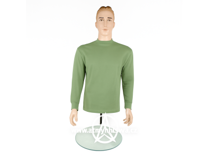 Manekýn v olivovém tričku