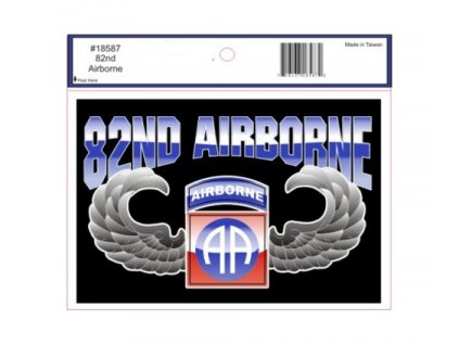 Samolepka E.C. 82nd Airborne Wings