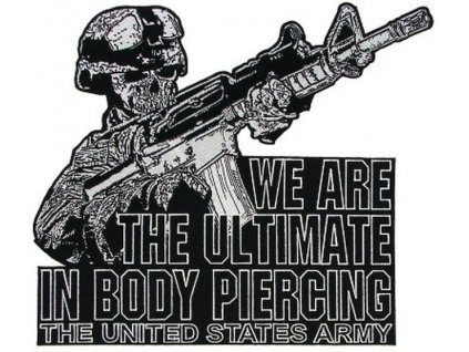 Nášivka US Army Army Ultimate Body Piercing Jkt