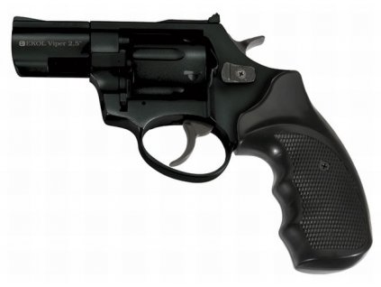 Plynový revolver Ekol/Voltran Viper 2,5" Černý cal: 9mm R / 9mm P.A. Knall