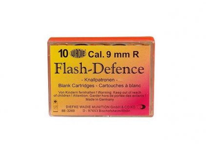 Náboj WADIE Flash Defence 9mm revolver - 10 ks