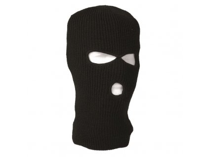 Kukla MIL-TEC Balaclava tříotvorová Černá